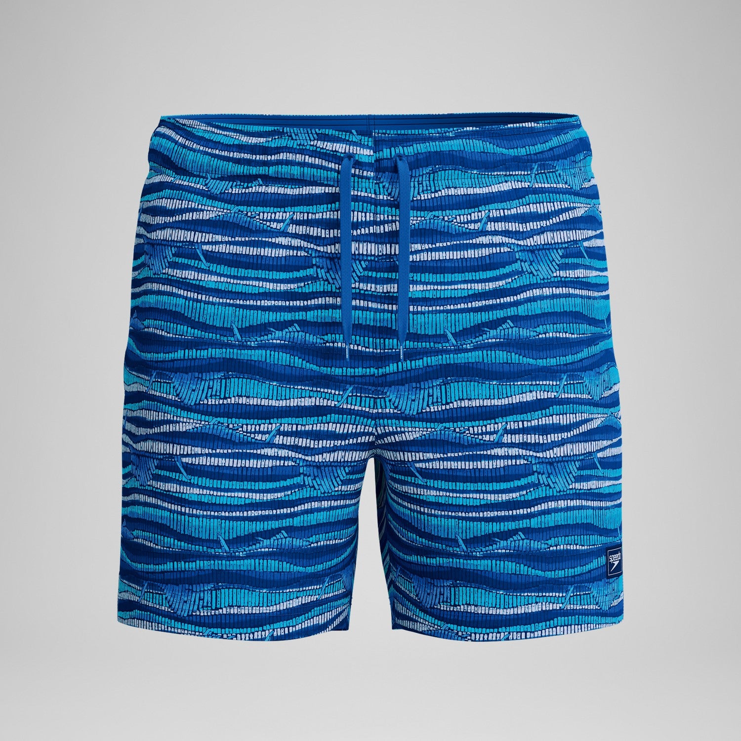 Redondo Edge Printed Swim Shorts Blue - Speedo