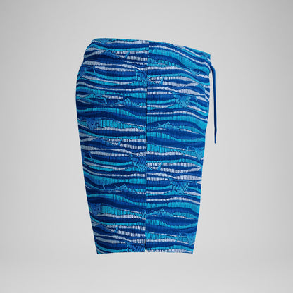 Redondo Edge Printed Swim Shorts Blue - Speedo