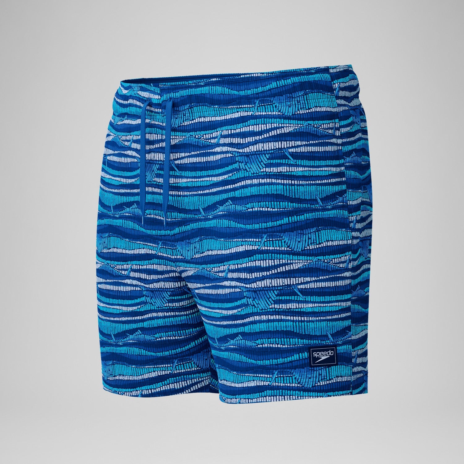 Redondo Edge Printed Swim Shorts Blue - Speedo