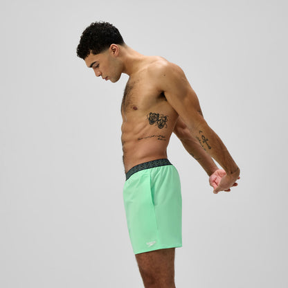 Hyperboom Band Swim Shorts Green - Speedo