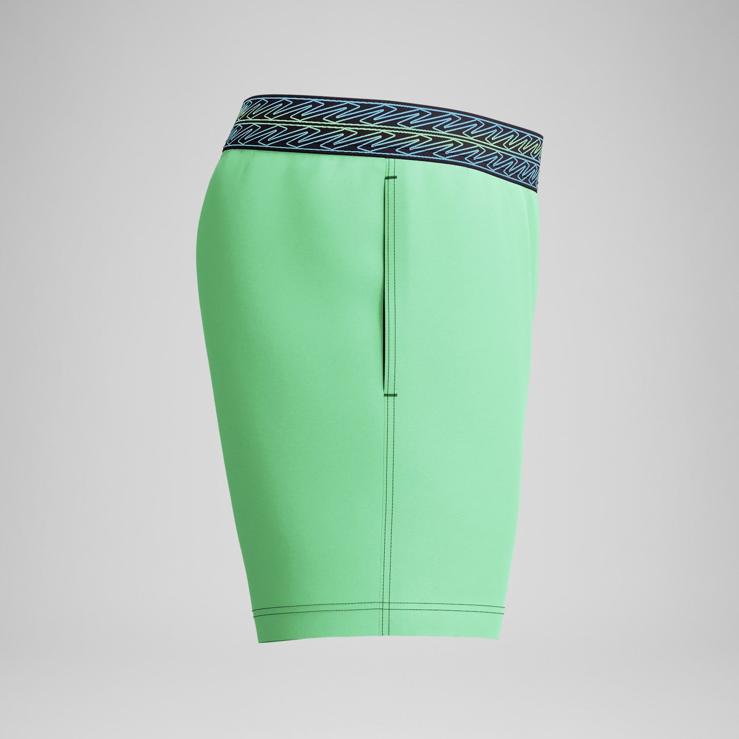 Hyperboom Band Swim Shorts Green - Speedo