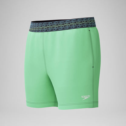 Hyperboom Band Swim Shorts Green - Speedo