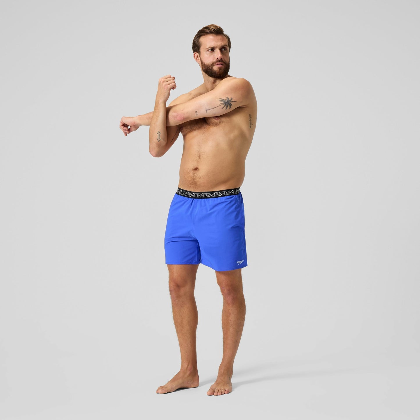 HyperBoom Band Swim Shorts Blue - Speedo