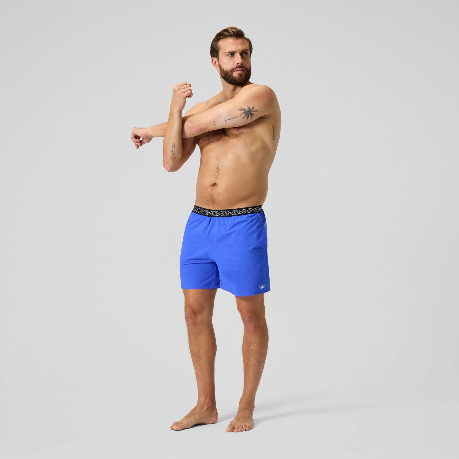 HyperBoom Band Swim Shorts Blue - Speedo