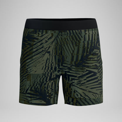 Print Volley Swim Shorts Green - Speedo