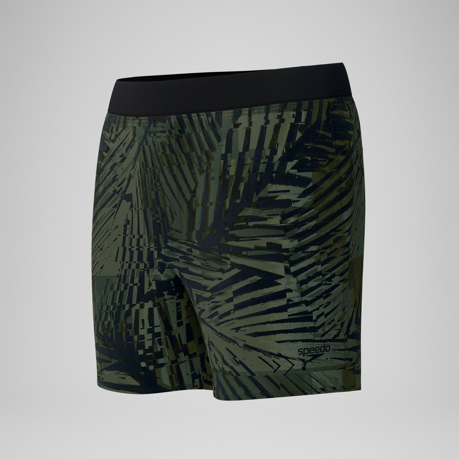 Print Volley Swim Shorts Green - Speedo