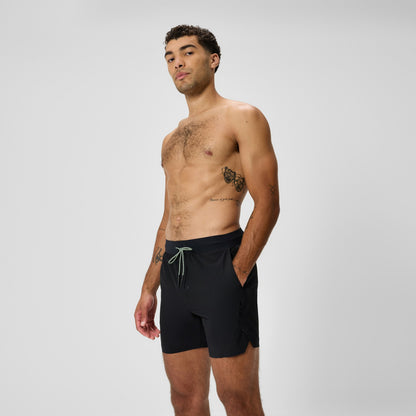 Never Stop Solid Swim Shorts Black - Speedo