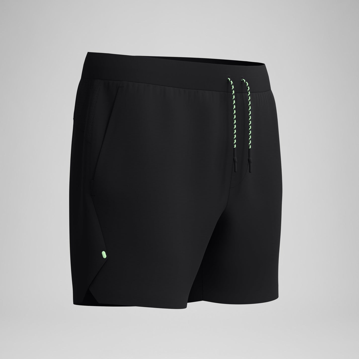 Never Stop Solid Swim Shorts Black - Speedo