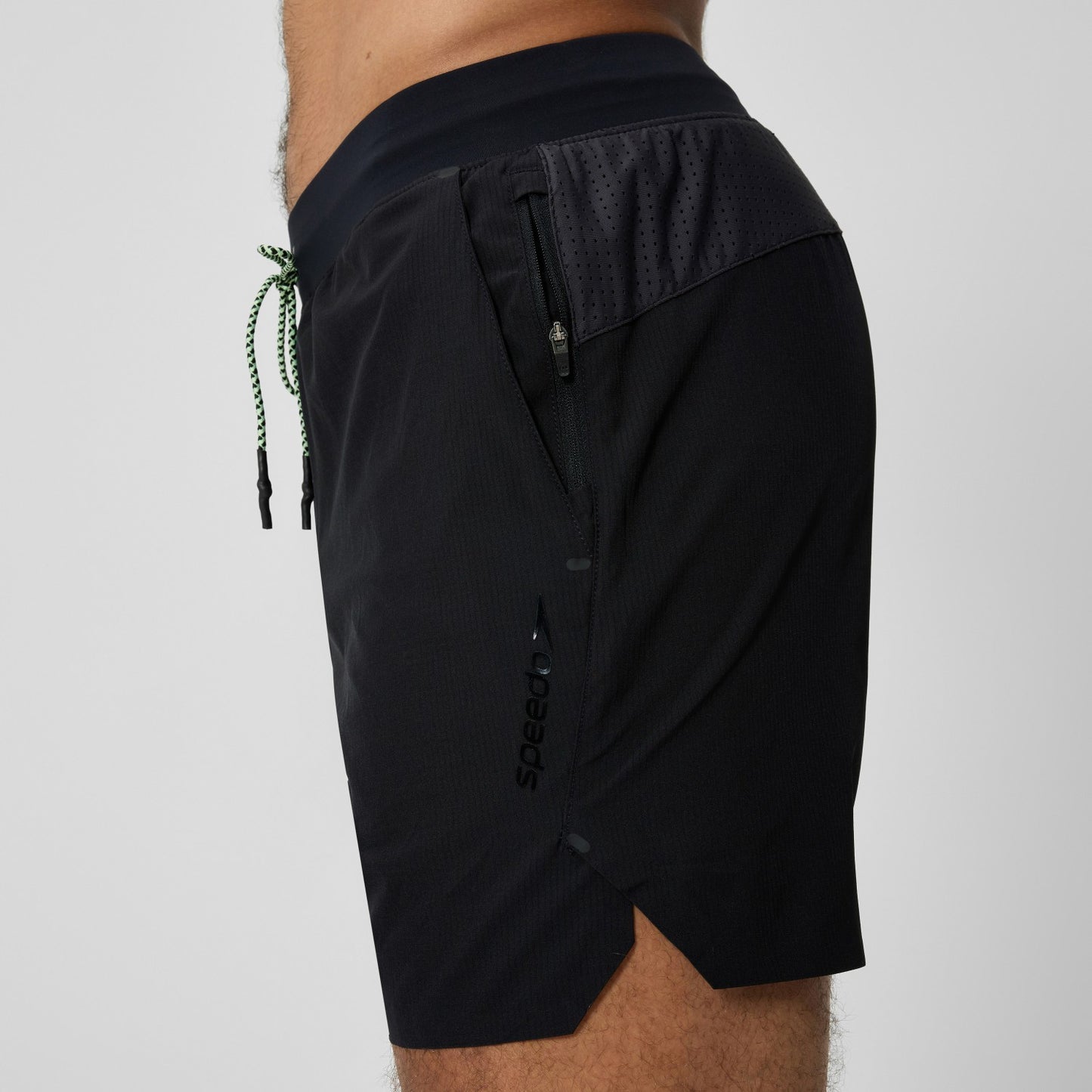 Never Stop Solid Swim Shorts Black - Speedo