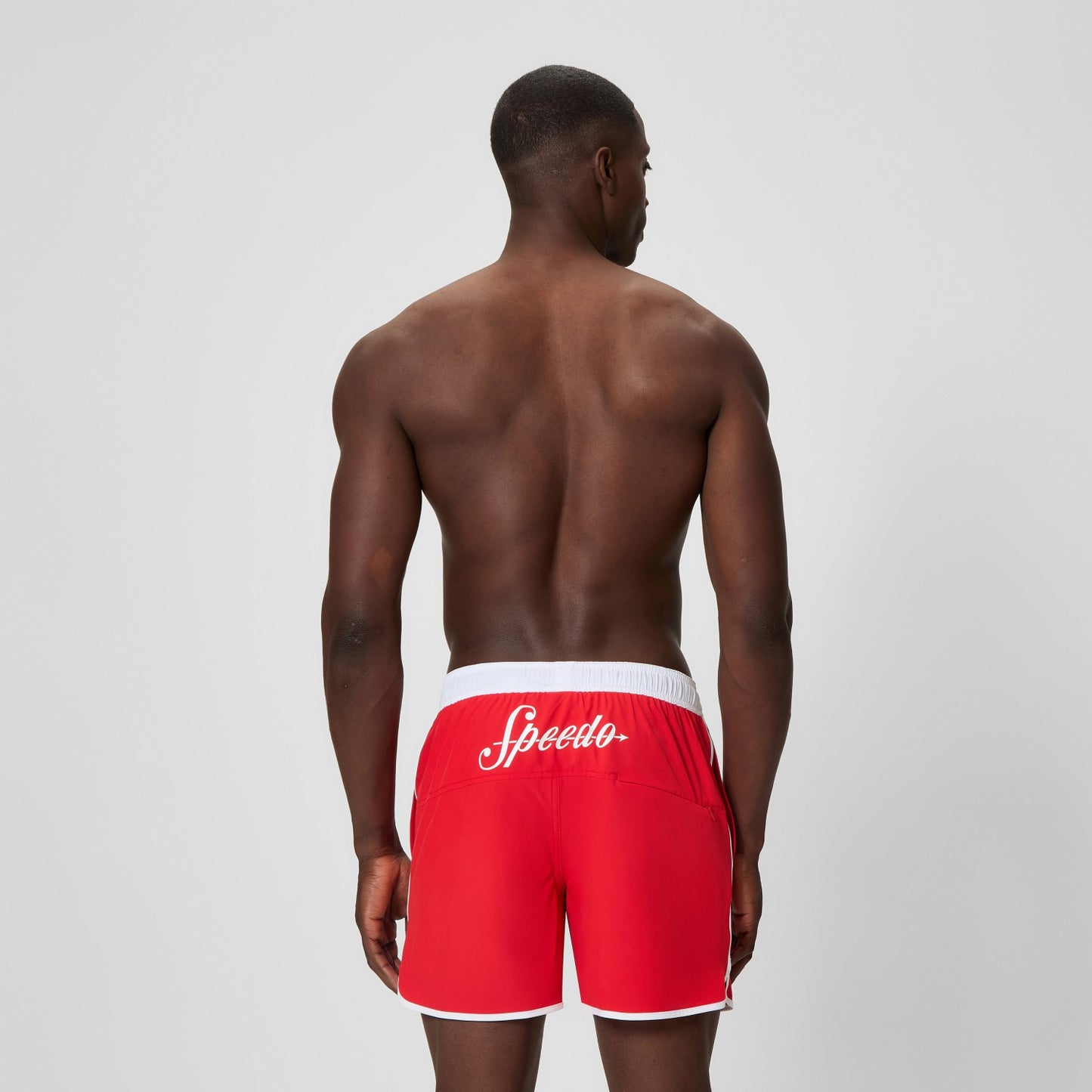 Jetstream Solid Swim Shorts Red - Speedo