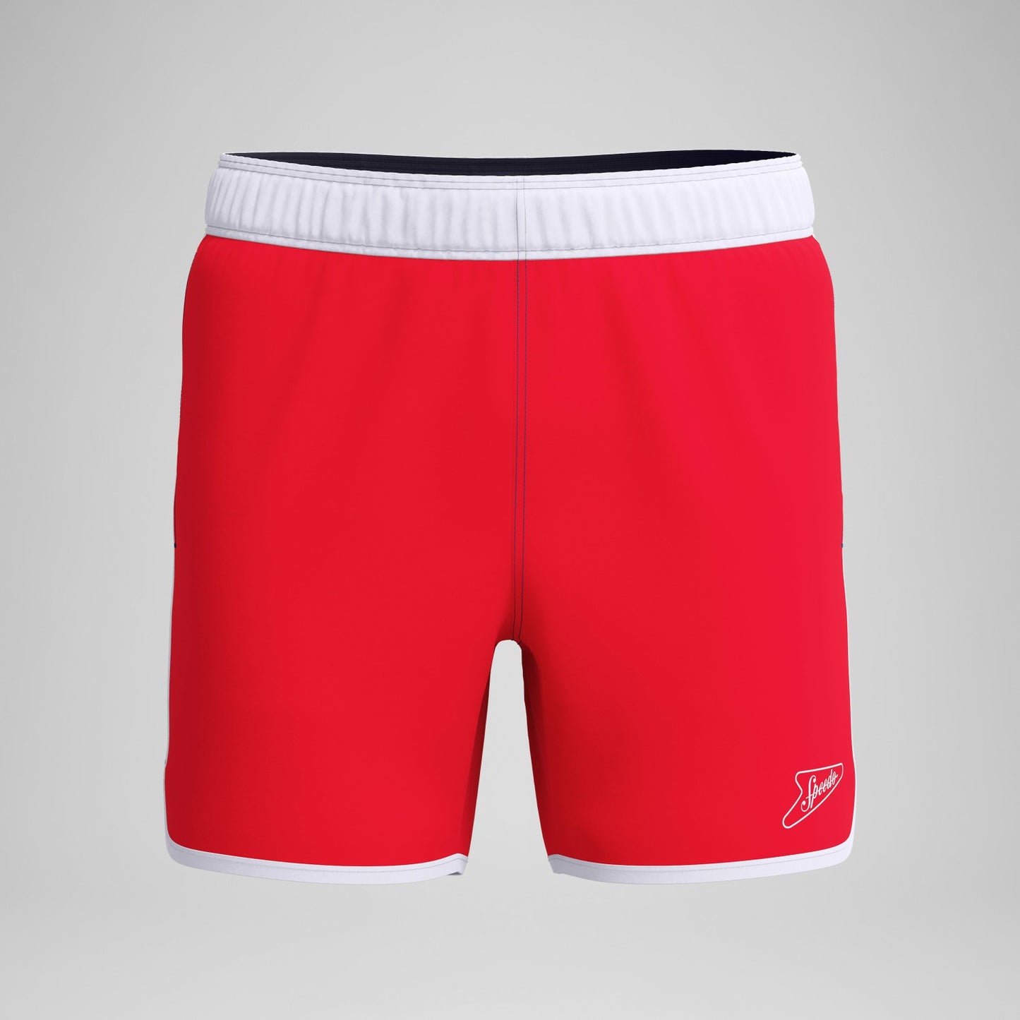 Jetstream Solid Swim Shorts Red - Speedo