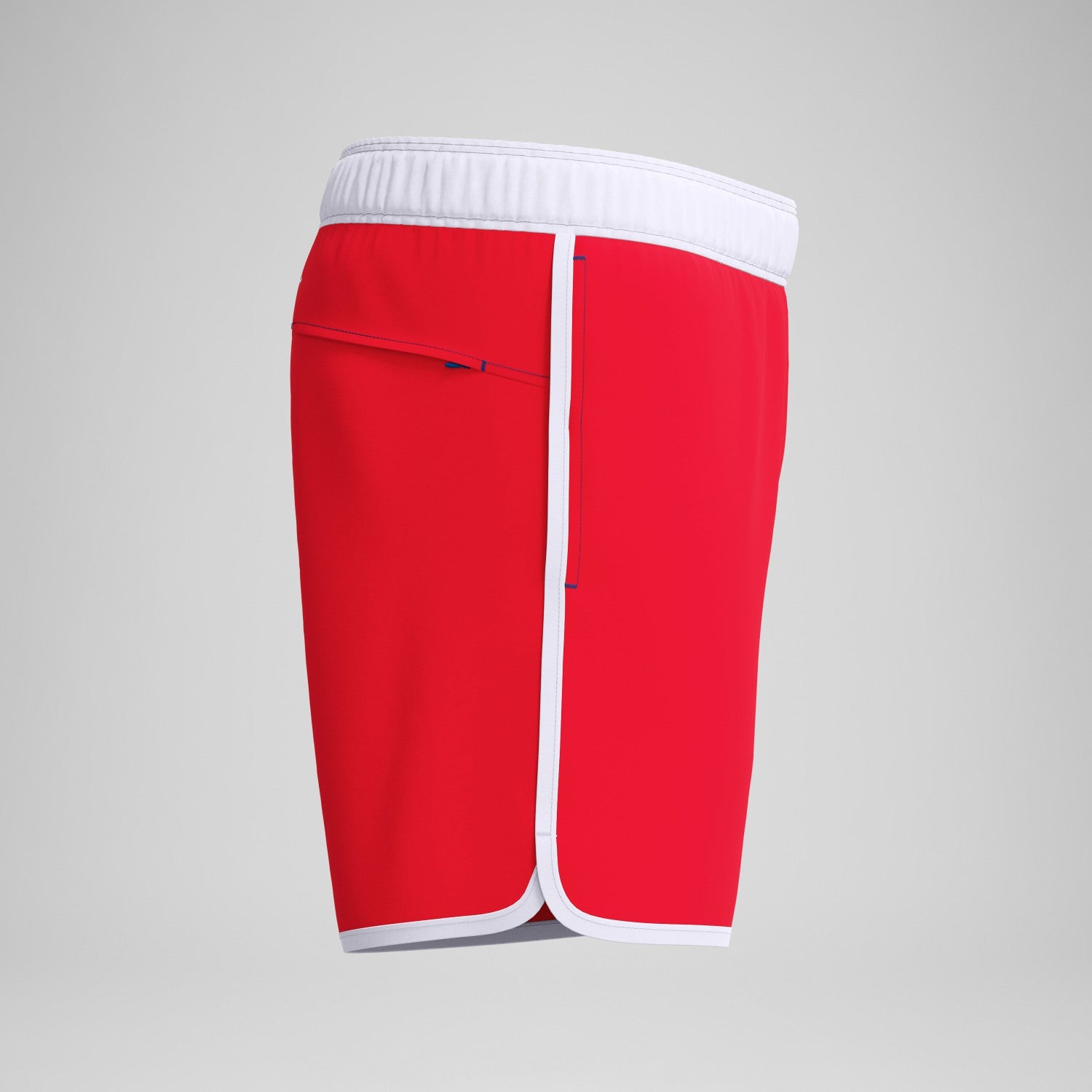 Jetstream Solid Swim Shorts Red - Speedo