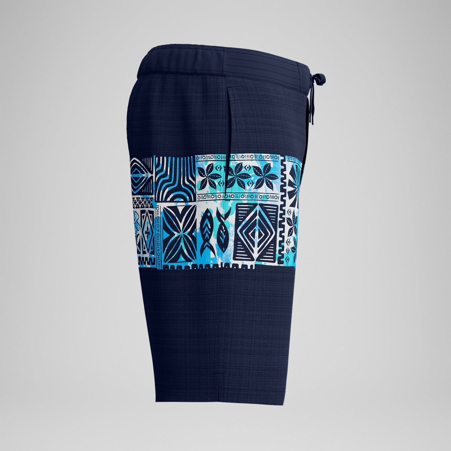 Printed Bondi Swim Shorts Navy/Blue - Speedo