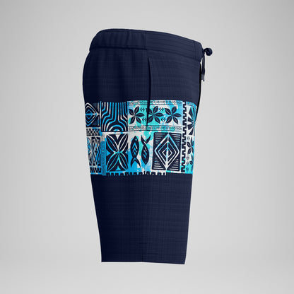 Printed Bondi Swim Shorts Navy/Blue - Speedo