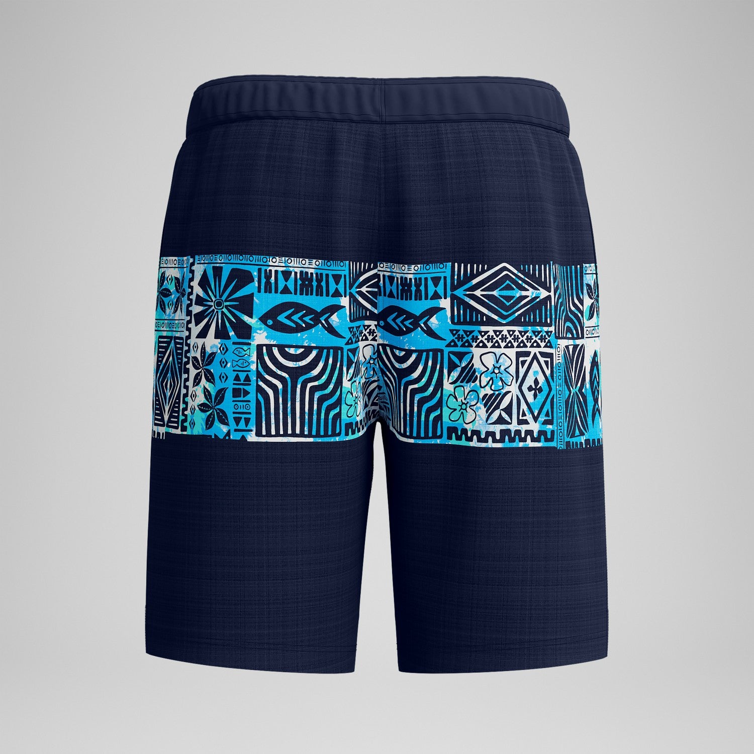 Printed Bondi Swim Shorts Navy/Blue - Speedo