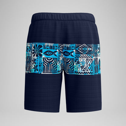 Printed Bondi Swim Shorts Navy/Blue - Speedo
