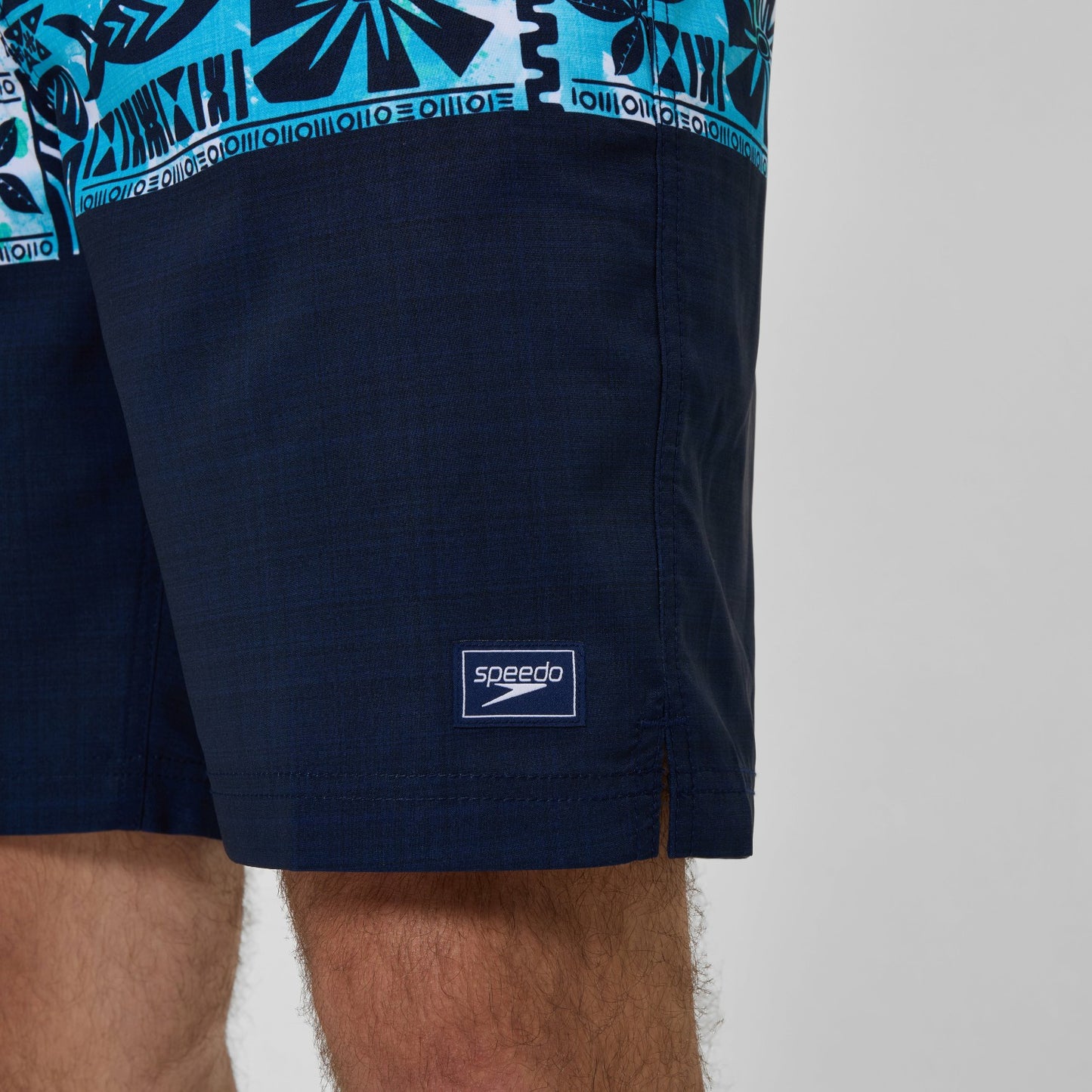 Printed Bondi Swim Shorts Navy/Blue - Speedo
