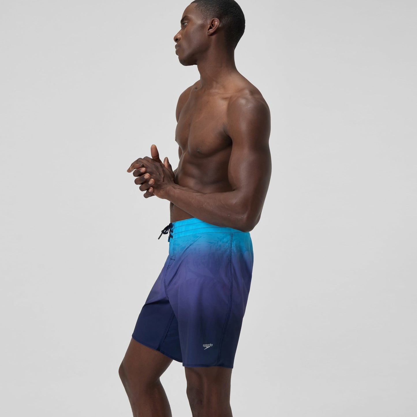 Print Speedo Flex Boardshort Blue - Speedo