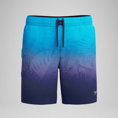 Print Speedo Flex Boardshort Blue - Speedo