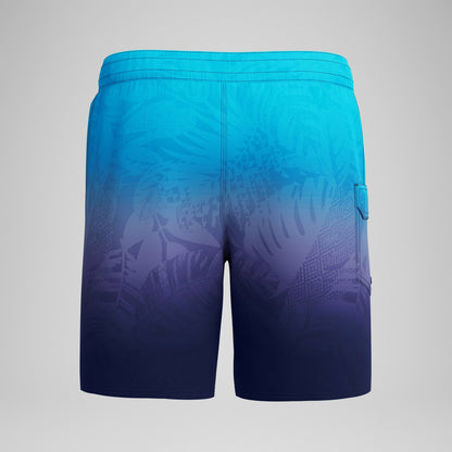 Print Speedo Flex Boardshort Blue - Speedo