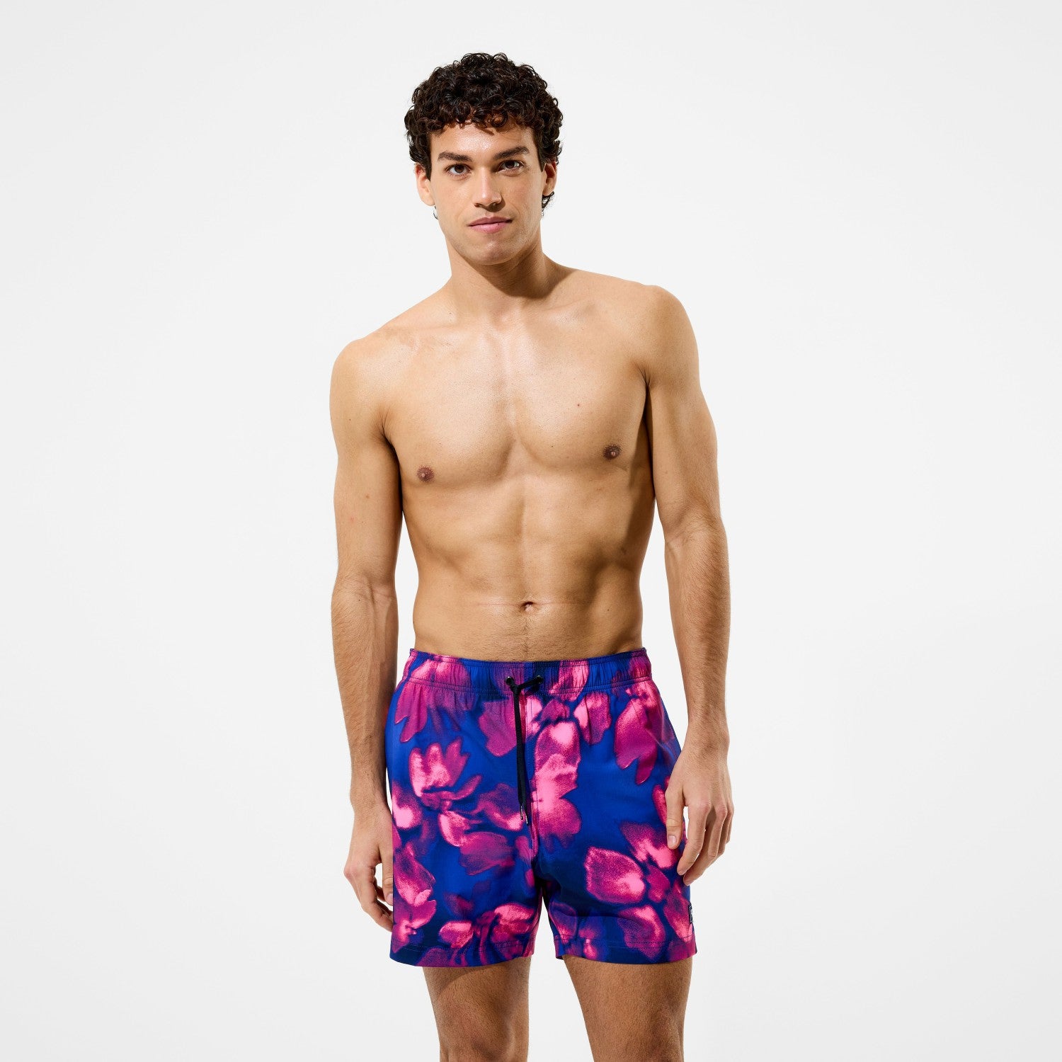Redondo Edge Printed Swim Shorts Blue/Pink - Speedo