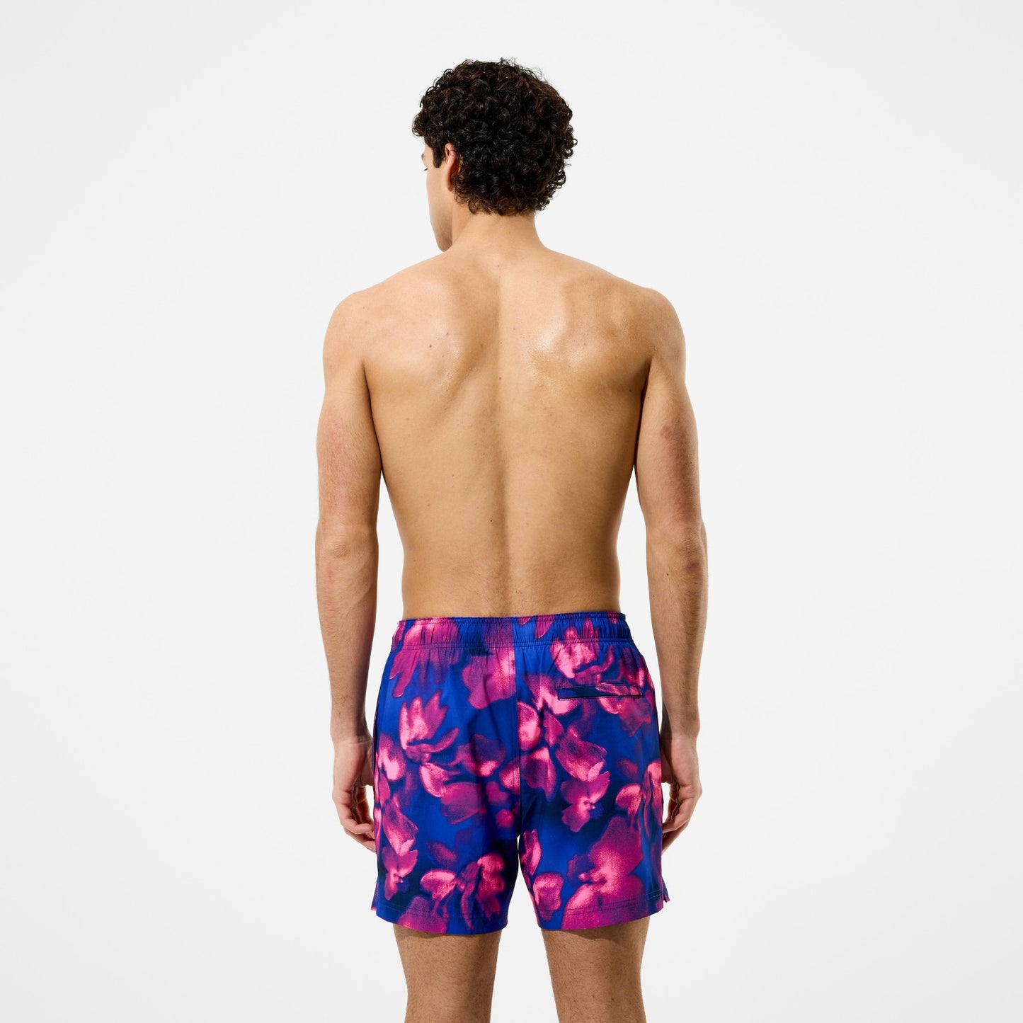Redondo Edge Printed Swim Shorts Blue/Pink - Speedo