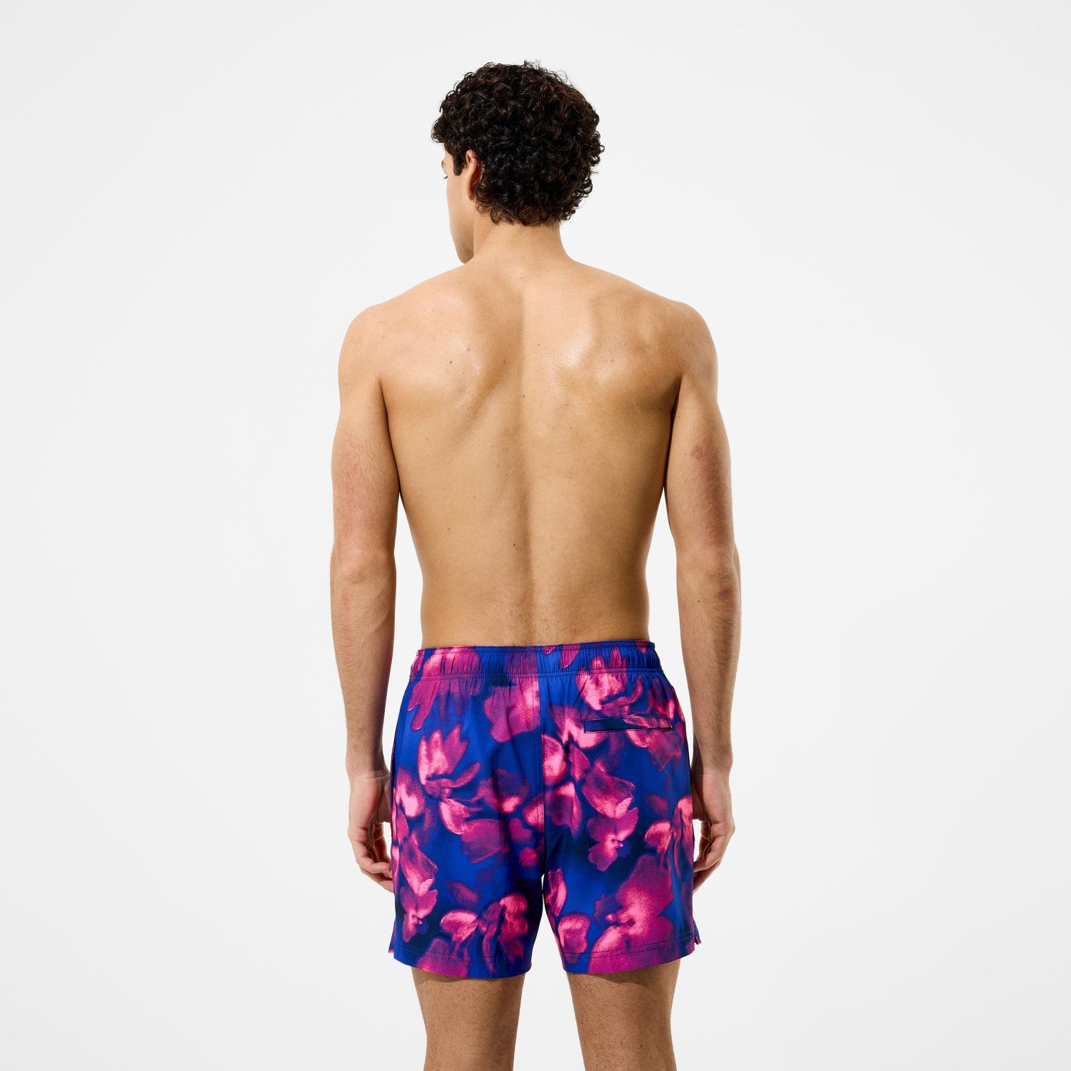 Redondo Edge Printed Swim Shorts Blue/Pink - Speedo