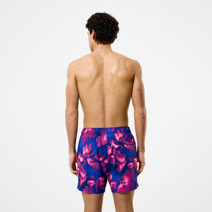 Redondo Edge Printed Swim Shorts Blue/Pink - Speedo
