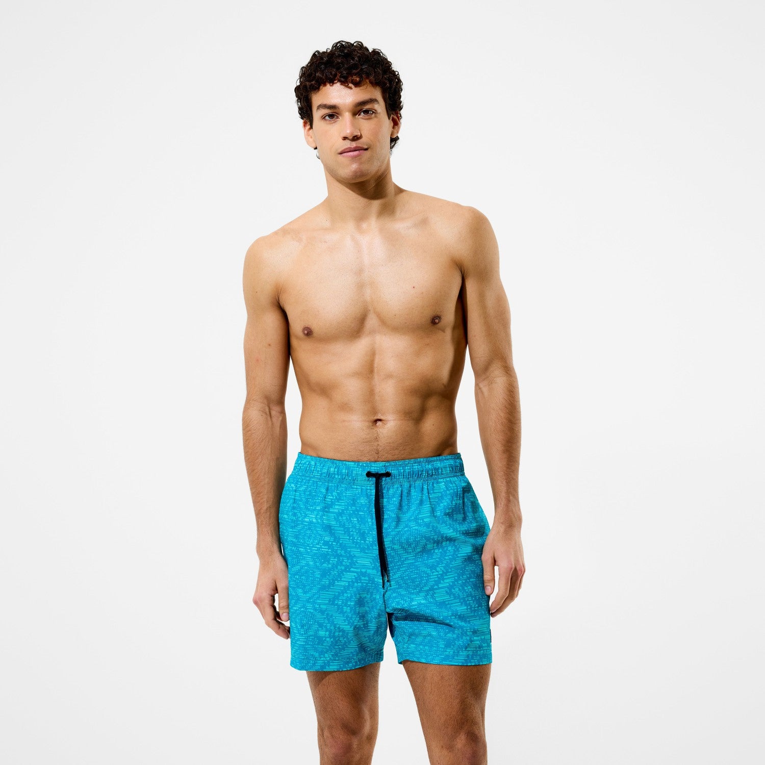 Redondo Edge Printed Swim Shorts Turquoise - Speedo