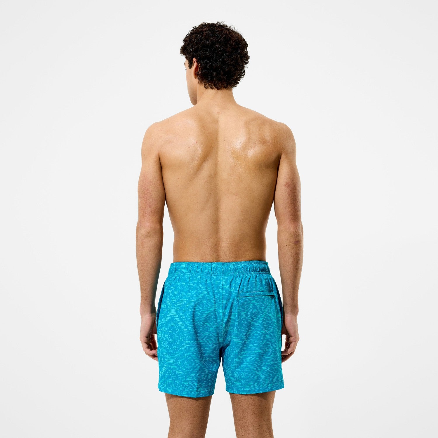 Redondo Edge Printed Swim Shorts Turquoise - Speedo