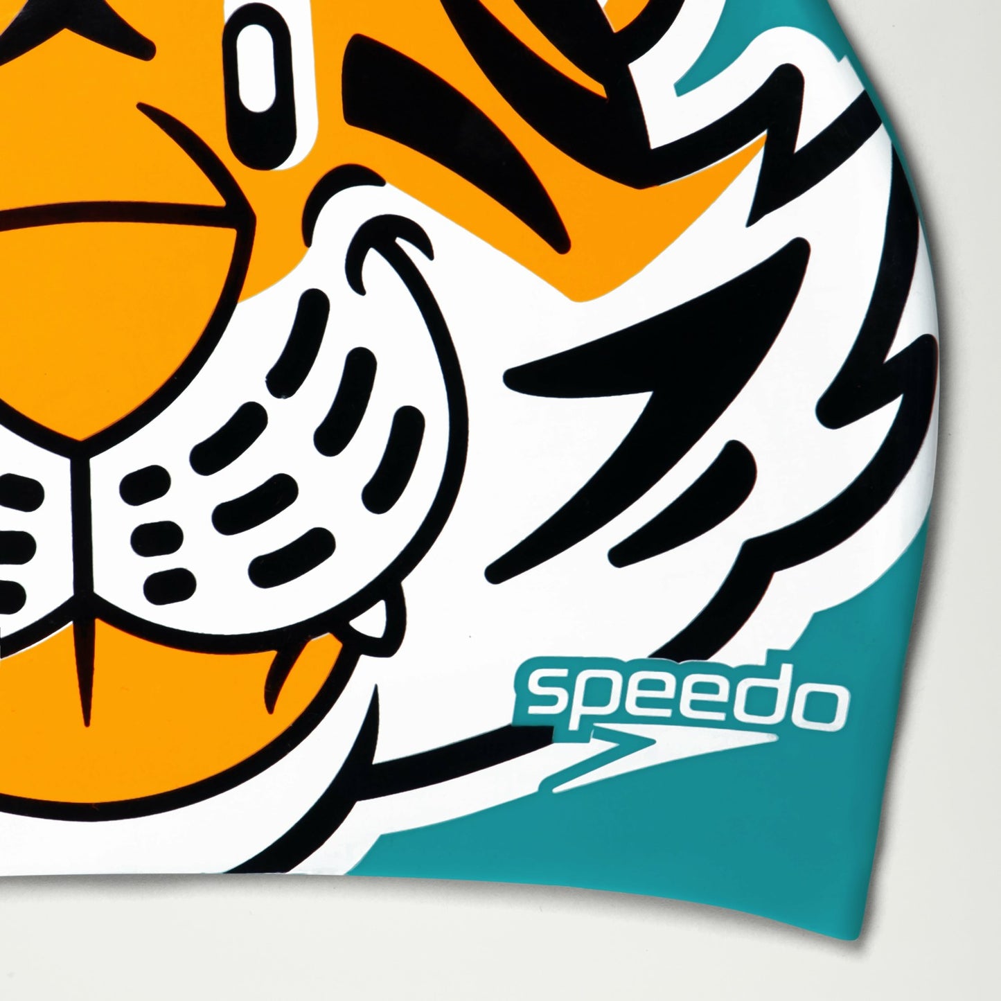 Infant Learn to Swim Aanadi Tiger Cub Cap Orange - Speedo