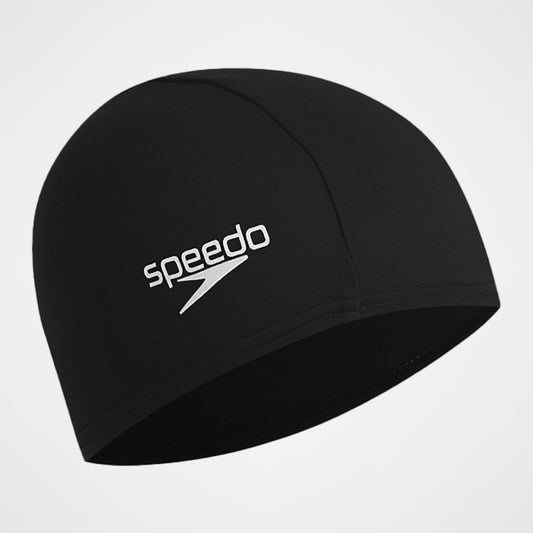 Adult Polyester Cap Black - Speedo