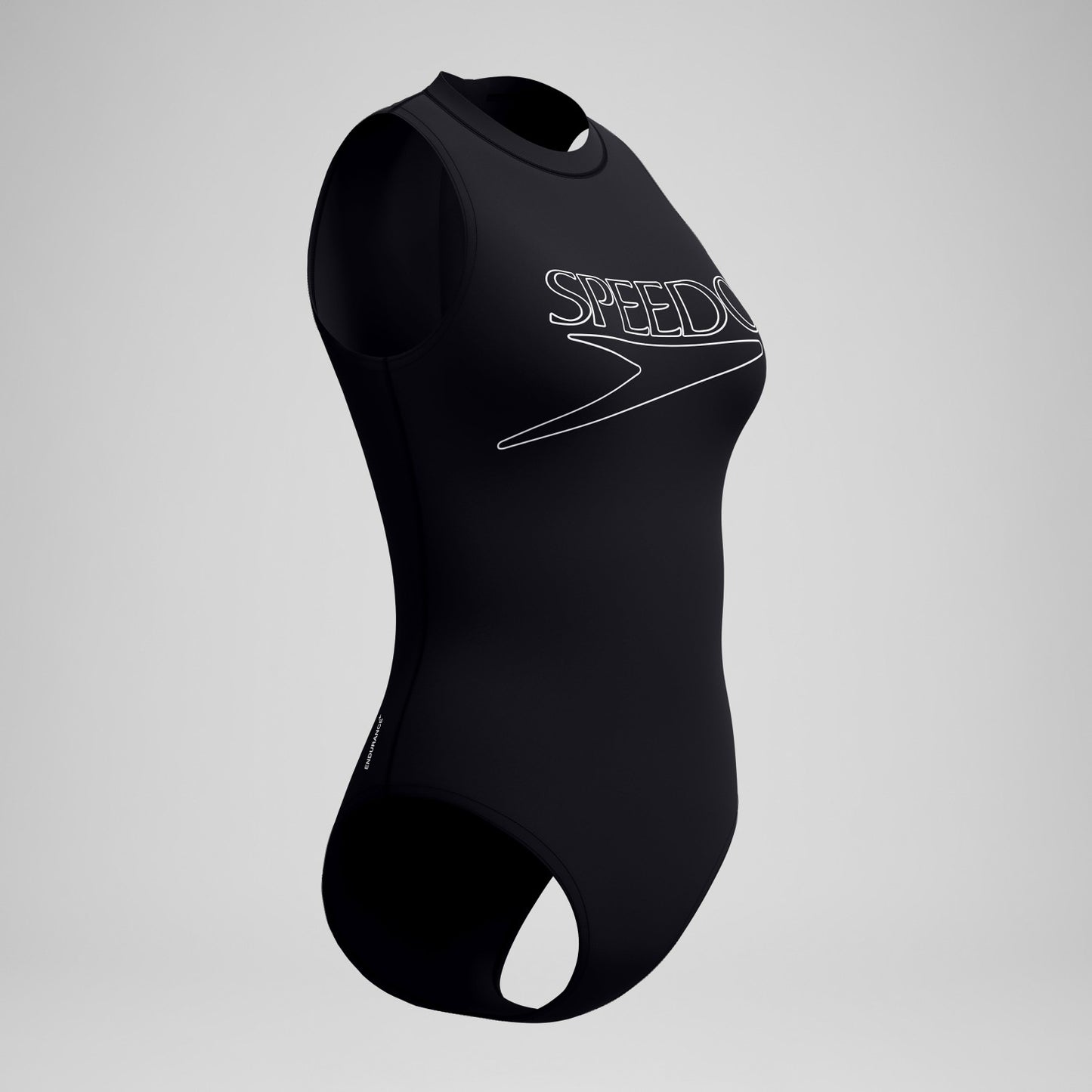 Endurance+ Logo Hydrasuit Black - Speedo