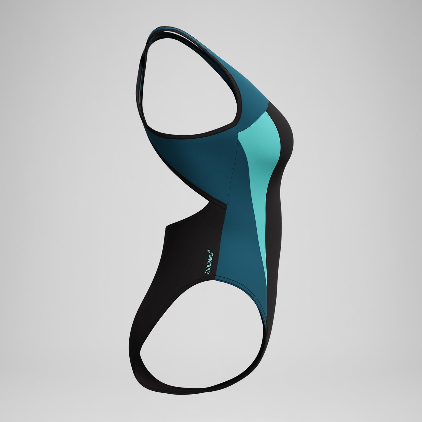 Highneck Splice Crossback Swimsuit DarkTeal/Green - Speedo