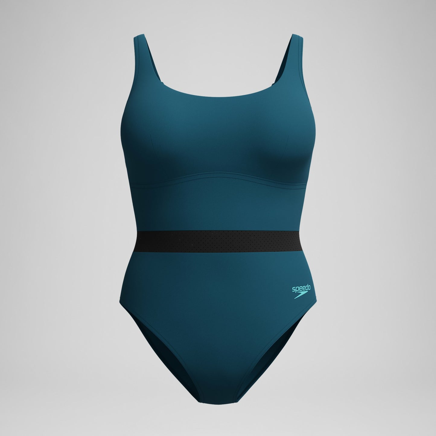 Shaping LuniaGlow Swimsuit DarkTeal/Black - Speedo