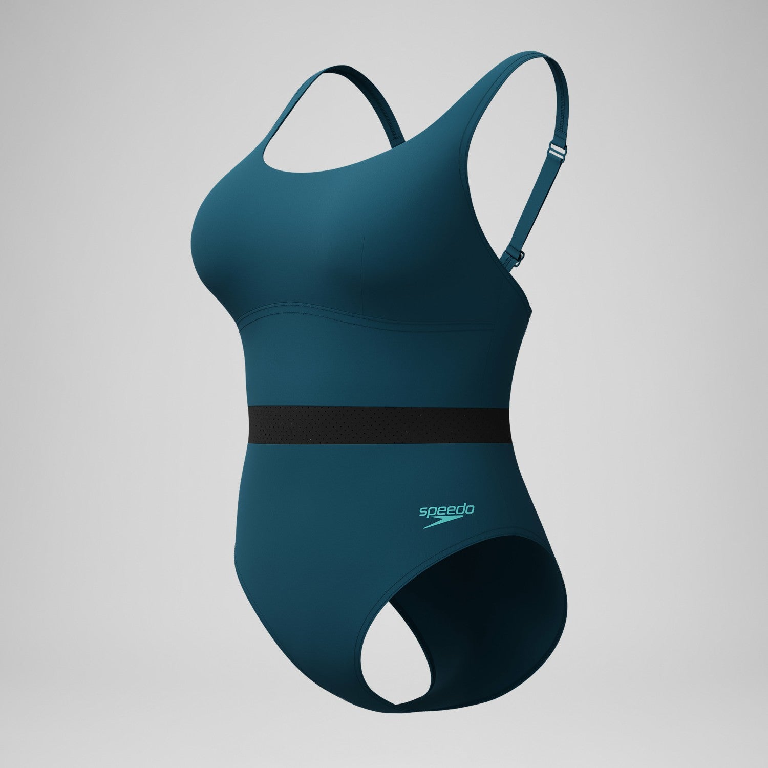 Shaping LuniaGlow Swimsuit DarkTeal/Black - Speedo