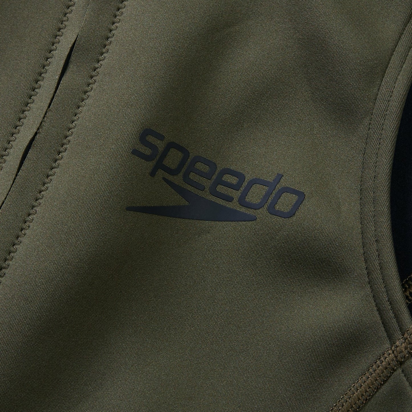 Sleeveless Thermal Swimsuit Black/Green - Speedo