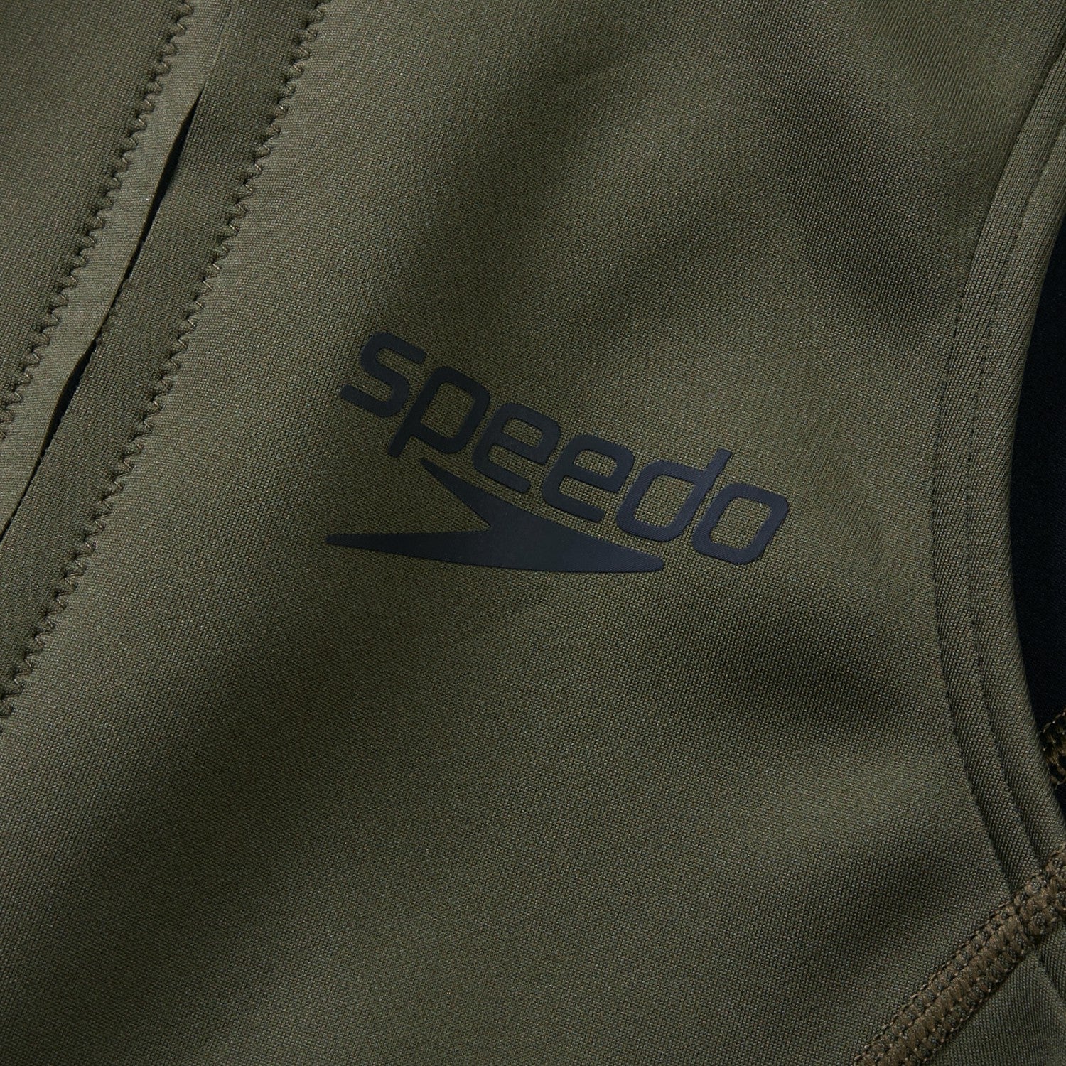 Sleeveless Thermal Swimsuit Black/Green - Speedo