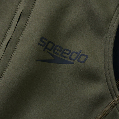 Sleeveless Thermal Swimsuit Black/Green - Speedo