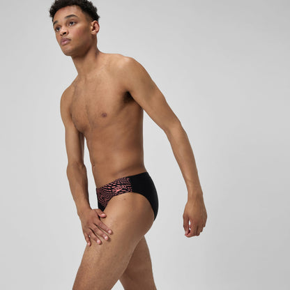 Medley Logo Brief Black/Coral - Speedo