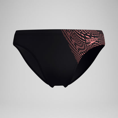 Medley Logo Brief Black/Coral - Speedo