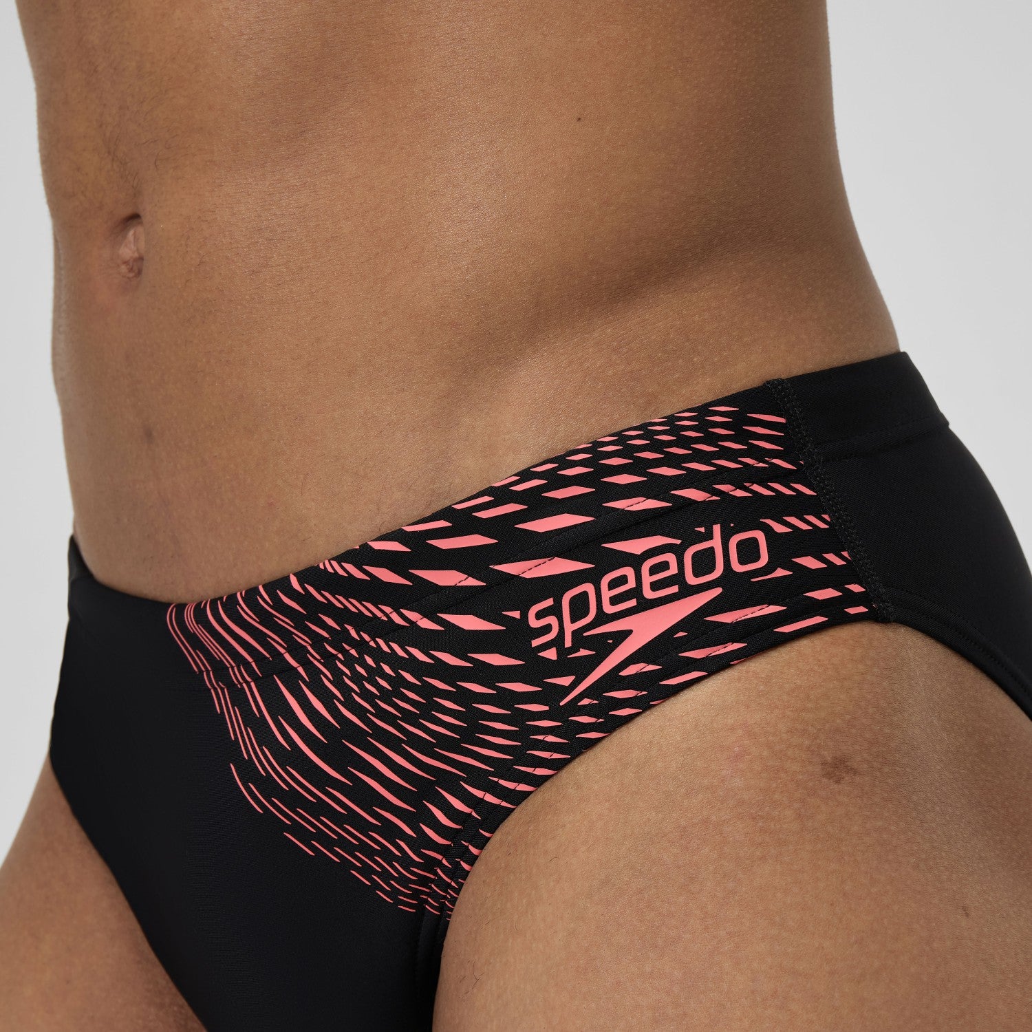 Medley Logo Brief Black/Coral - Speedo