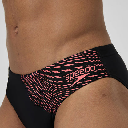 Medley Logo Brief Black/Coral - Speedo