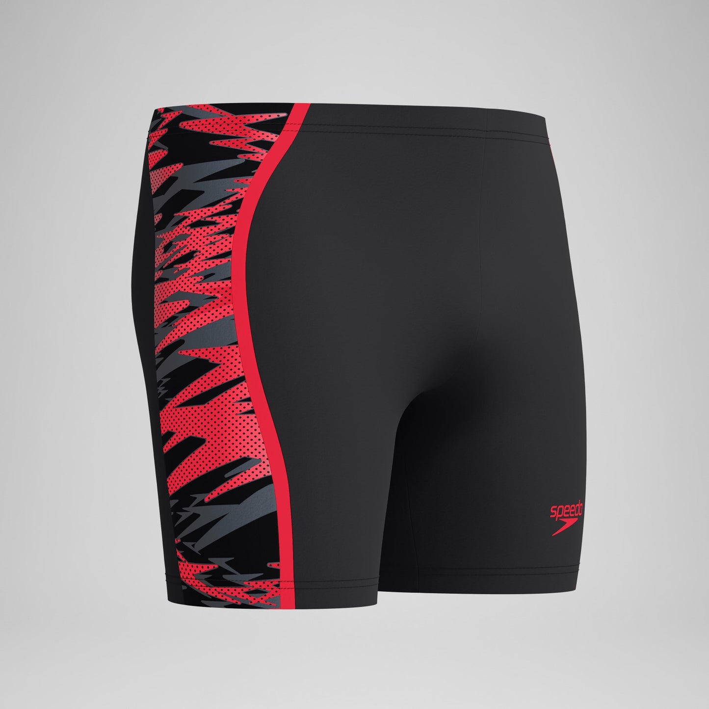 Hyperboom Splice Mid Jammer Black/Red - Speedo