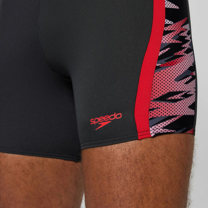 Hyperboom Splice Mid Jammer Black/Red - Speedo