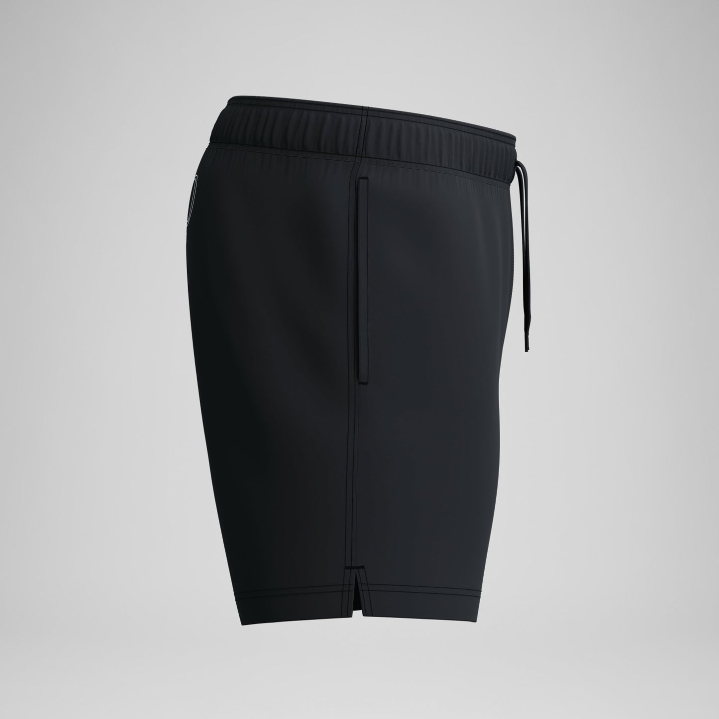 Classic Logo Swim Shorts Black - Speedo