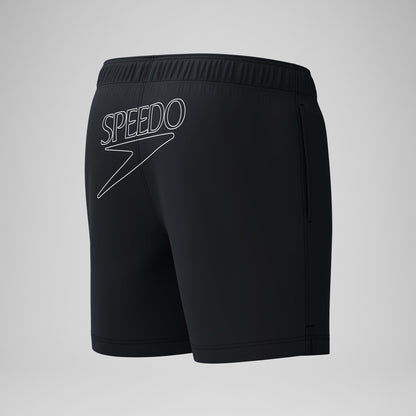 Classic Logo Swim Shorts Black - Speedo