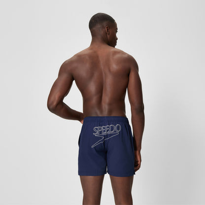 Classic Logo Swim Shorts Navy - Speedo