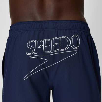 Classic Logo Swim Shorts Navy - Speedo