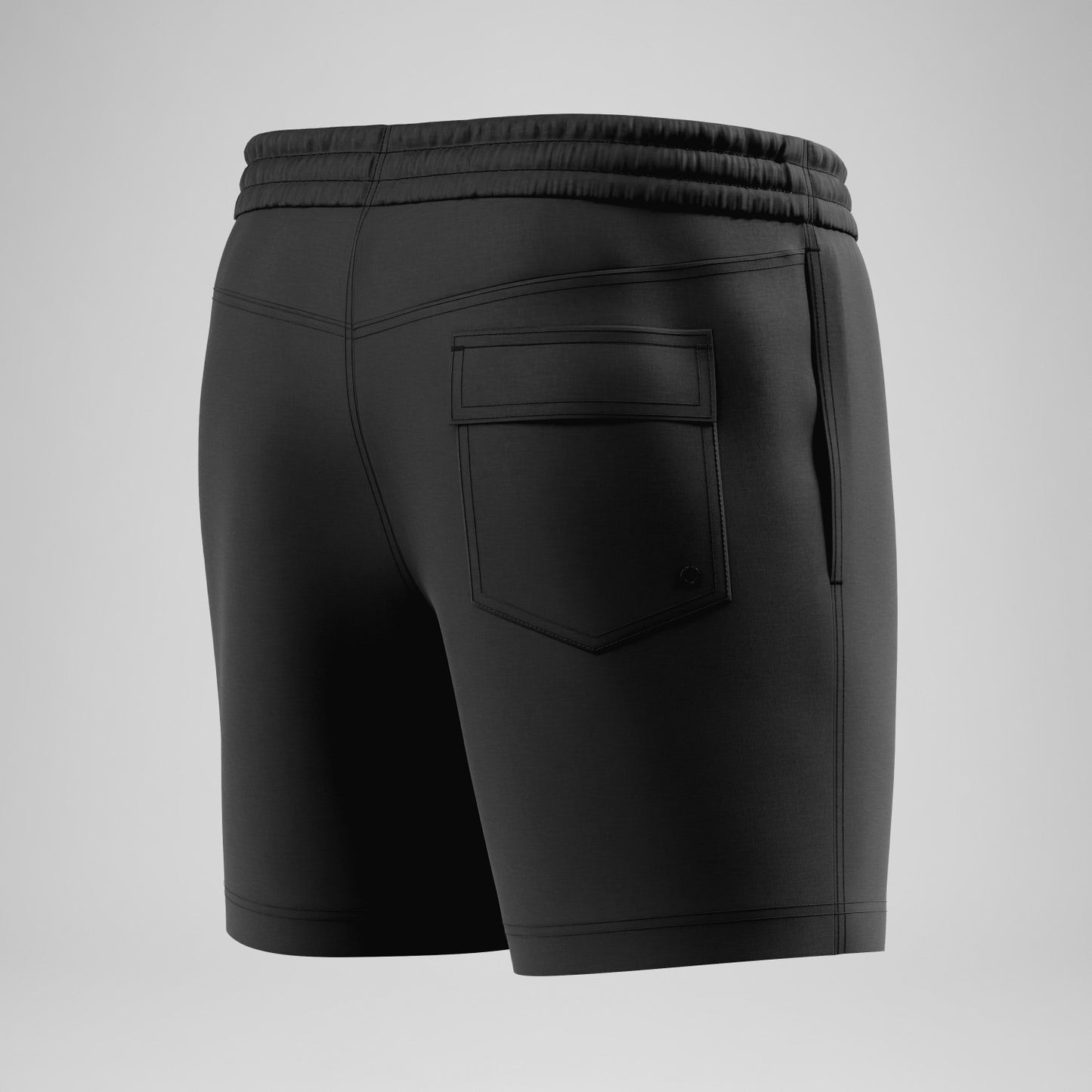 Medley Logo Swim Shorts Black/Green - Speedo
